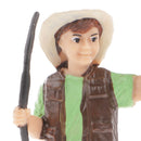 Realistic Male Rancher People Figurine Model Action Figure Kids Toy Gift