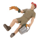 Realistic Male Rancher People Figurine Model Action Figure Kids Toy Gift