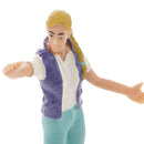 Realistic Female Farmer People Figurine Model Action Figure Kids Toy Gift