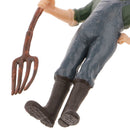 Realistic Male Farmer Figure Model Kids Educational Toy Story Telling & Teaching Props