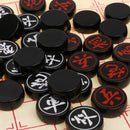 Traditional Acrylic Chinese Chess Game Fun Party Favor w/ Case 39.5 x35.8 cm