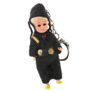 Multicolored Sleeping Eyea Nationally Dolls Keychain Key Ring Kids Collectible