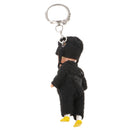 Multicolored Sleeping Eyea Nationally Dolls Keychain Key Ring Kids Collectible