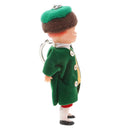 Multicolored Sleeping Eyea Nationally Dolls Keychain Key Ring Kids Collectible