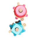 Wooden Colorful Wisdom Shape Column Turtle Geometry Pillars Educational Toys