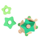 Wooden Colorful Wisdom Shape Column Turtle Geometry Pillars Educational Toys