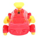 Plastic Red Pull Back Assembled Car Model Toy Children Educational Toy Gift
