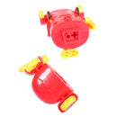 Plastic Red Pull Back Assembled Car Model Toy Children Educational Toy Gift