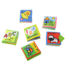 Set of Soft Cloth Cognize Books Infant Baby Children Kids Intelligence Developmental Xmas Toy Gift