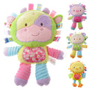 Infant Baby Kids Educational Flexibility Improve Soft Plush Toy Gifts with Rattles BB Device To Appease Doll Pig