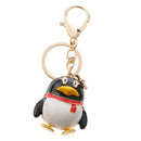 Cute QQ Penguin Car Bag Keychain Key Ring Chain Purse Bag Keyring Keyfob Charm Pendant