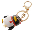 Cute QQ Penguin Car Bag Keychain Key Ring Chain Purse Bag Keyring Keyfob Charm Pendant