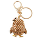 Cute QQ Penguin Car Bag Keychain Key Ring Chain Purse Bag Keyring Keyfob Charm Pendant