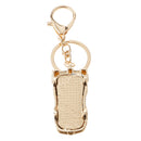 Racing Car Keychain Zinc Alloy Keyfob Ring Hanging Charm Bag Car Pendant Key Chain Red