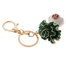 Chinese Cabbage Car Handbag Keychain Keyring Wealth Fortune Purse Bag Key Ring Chain Pendant