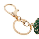 Chinese Cabbage Car Handbag Keychain Keyring Wealth Fortune Purse Bag Key Ring Chain Pendant