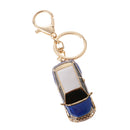 Creative Zinc Alloy Car Keychain Purse Bag Keyring Key Chain Ring Keyfob Gifts Blue