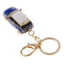 Creative Zinc Alloy Car Keychain Purse Bag Keyring Key Chain Ring Keyfob Gifts Blue