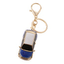 Creative Zinc Alloy Car Keychain Purse Bag Keyring Key Chain Ring Keyfob Gifts Blue