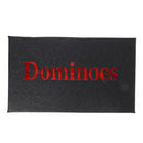 QUALITY DOMINOES CLASSIC DOMINO SET of 28 Brass Pin Gifts Colorful Dot White