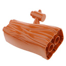 Kids Interlocking Bricks Building Blocks Set Jigsaw Toy Accessories Brown Trunk