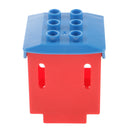 Kid Interlocking Bricks Building Blocks Set Fun Toy Accessories Red Car