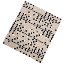 Double 6 Domino Set of 28 Traditional Board Kid Travel Game Toy Sliding Lid
