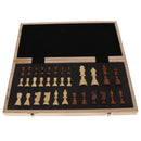 Traditional Folding CHESS BOARD GAME Set 32 Pieces Fun Party Favor 39.5CM