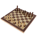 Traditional Folding CHESS BOARD GAME Set 32 Pieces Fun Party Favor 39.5CM