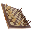 Traditional Folding CHESS BOARD GAME Set 32 Pieces Fun Party Favor 39.5CM