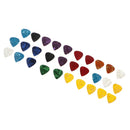 30pcs Plastic Guitar Picks Plectrums 0.71mm for Acoustic and Electric Guitar