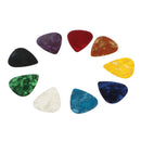 30pcs Plastic Guitar Picks Plectrums 0.71mm for Acoustic and Electric Guitar