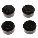 4 Pieces of Black Speed Volume Tone Control Knobs for LP Les Paul Electric Gutar