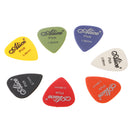 40pcs Plastic Guitar Picks Plectrums w/ Various 6 Thickness + Pick Box