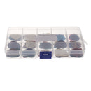 100pcs Celluloid Guitar Bass Picks Pic Plectrum 0.71mm Thickness in Pick Box