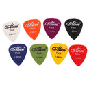 30pcs Plastic Guitar Picks Plectrums w/ Various 6 Thickness + Pick Box