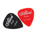 30pcs Plastic Guitar Picks Plectrums w/ Various 6 Thickness + Pick Box