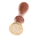 Initial Sealing Wax Seal Stamp Design for Festival Party Card Decor Halcyone