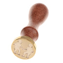 Initial Sealing Wax Stamp for Personalized Stamp Cards Envelope Design Craft
