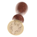 Classic Sealing Wax Seal Stamp Coin Greeting Cards Wedding Invitation Cancer