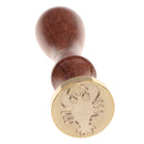Classic Sealing Wax Seal Stamp Coin Greeting Cards Wedding Invitation Cancer