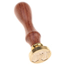 Sealing Wax Stamp Wax Seal Wood Handle Metal Head for Arts Crafts The Scales