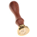 Retro Sealing Wax Stamp for Personalized Stamp Card Design Crafts - Aquarius