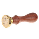 Retro Sealing Wax Stamp for Personalized Stamp Card Design Crafts - Aquarius