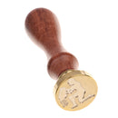Retro Sealing Wax Stamp for Personalized Stamp Card Design Crafts - Aquarius