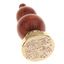 Sealing Wax Wooden Handle Design for Wedding Card Making Xmas Gift Thank You