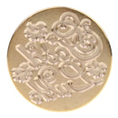 Initial Sealing Wax Seal Stamp with Wooden Handle for Post Decors Good Luck