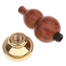 Initial Sealing Wax Seal Stamp with Wooden Handle for Post Decors Good Luck