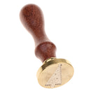 Retro Sealing Wax Wood Handle Design for DIY Wedding Cards Logo Xmas Gift