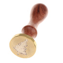 Retro Sealing Wax Wood Handle Design for DIY Wedding Cards Logo Xmas Gift